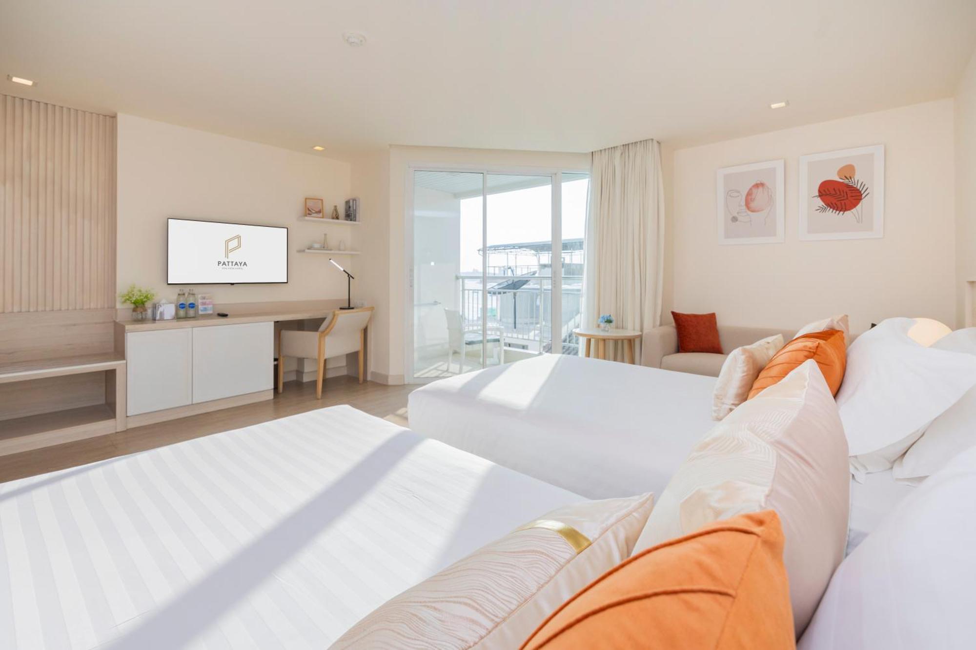 Pattaya Sea View Hotel - Sha Extra Plus Стая снимка